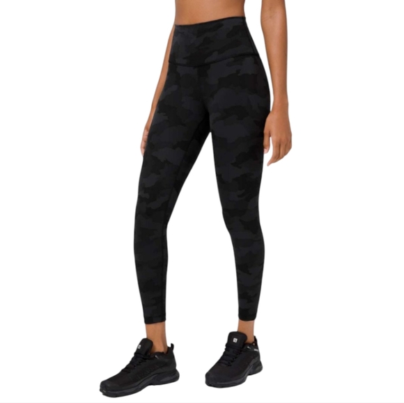 Lululemon Wunder Train High-Rise Tight 25" Camo Women's 10 - Picture 2 of 10